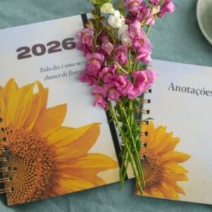 Kit Agenda Datada e bloco de Anotações