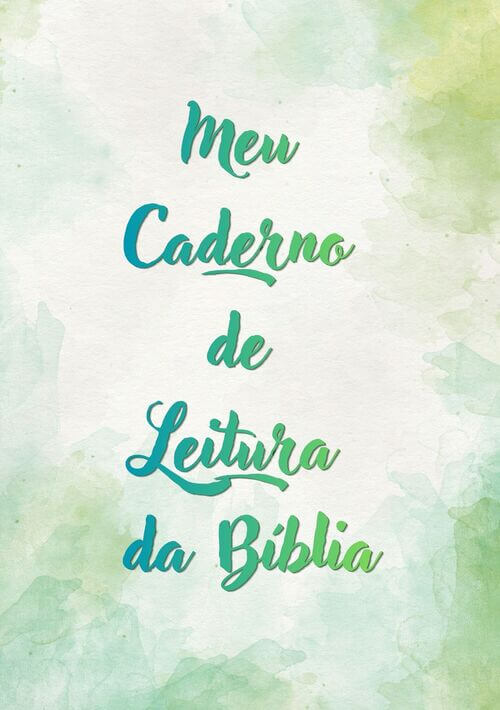 Caderno de Leitura da Bíblia - Imagem 2